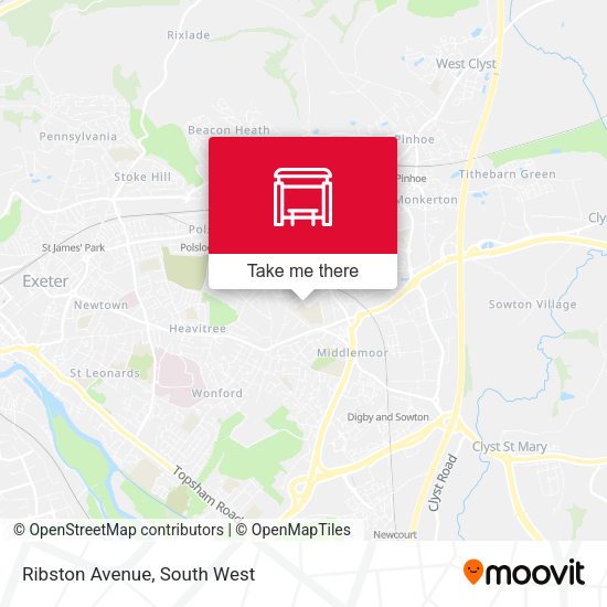 Ribston Avenue map