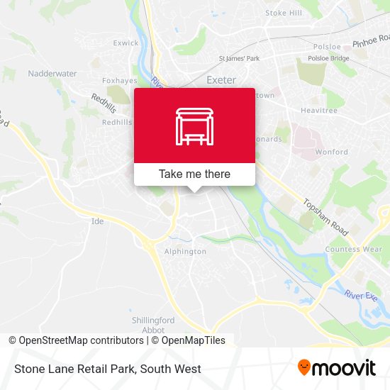 Stone Lane Retail Park map