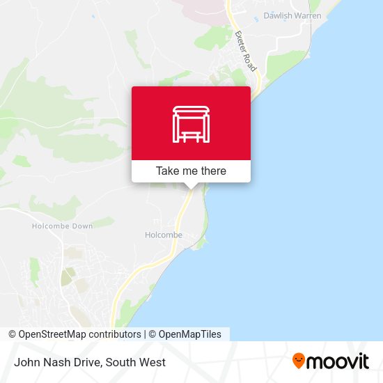 John Nash Drive map