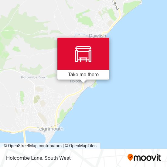 Holcombe Lane map