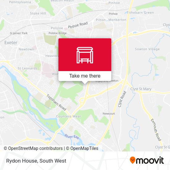 Rydon House map