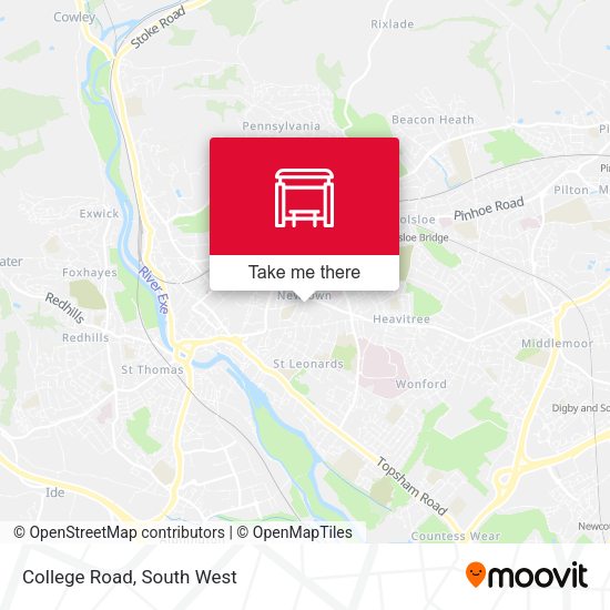 College Road map
