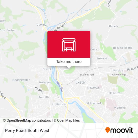 Perry Road map