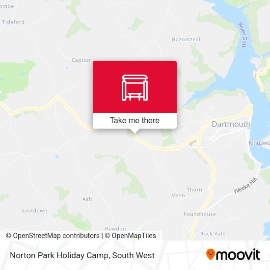Norton Park Holiday Camp map