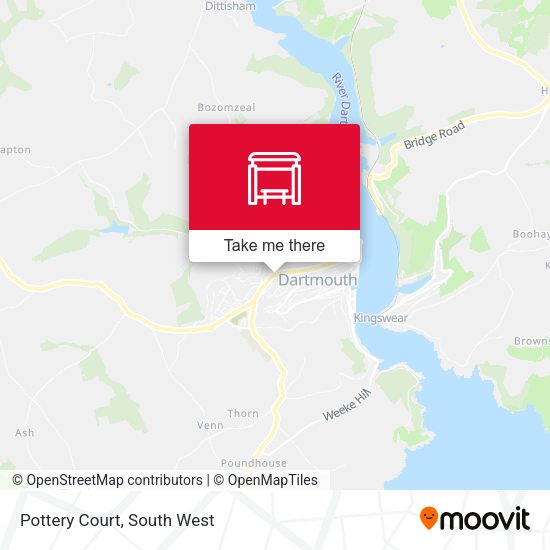 Pottery Court map