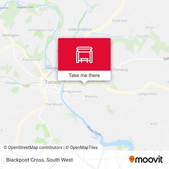 Blackpost Cross map