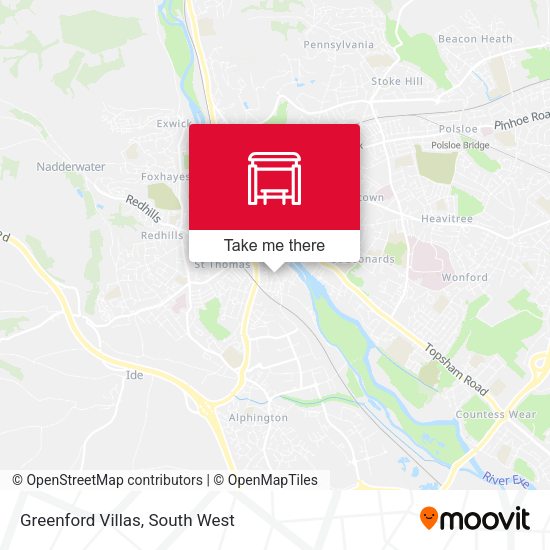 Greenford Villas map