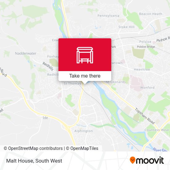 Malt House map