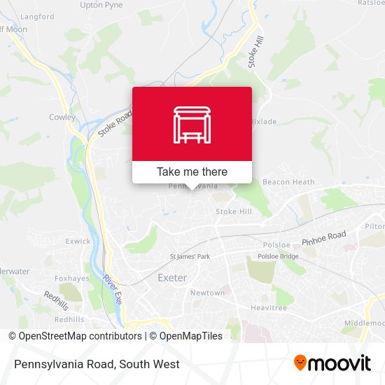 Pennsylvania Road map