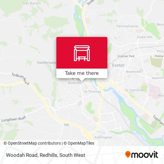 Woodah Road, Redhills map