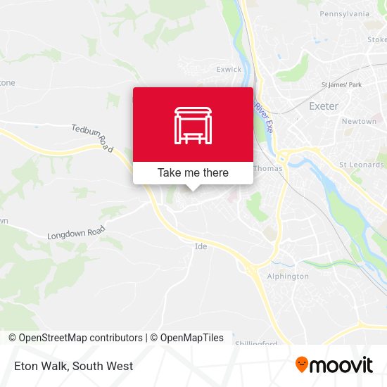 Eton Walk map