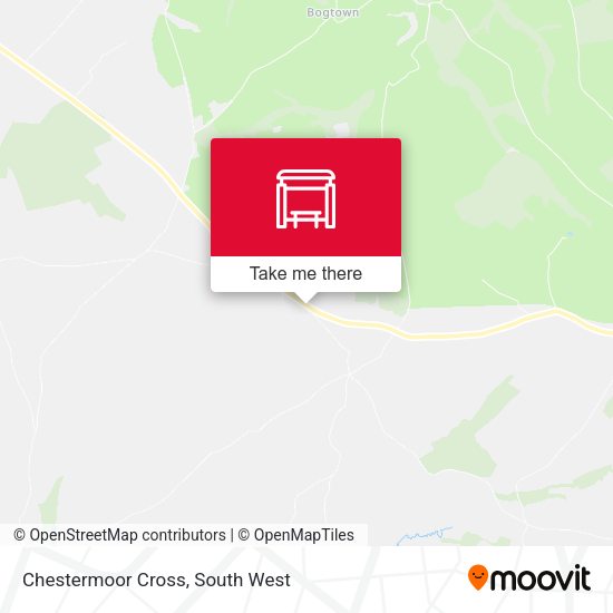 Chestermoor Cross map