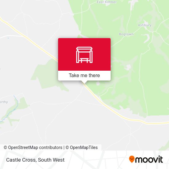 Castle Cross map