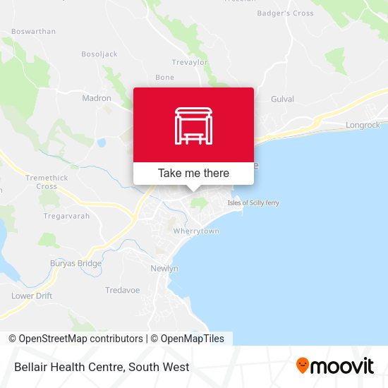 Bellair Health Centre map