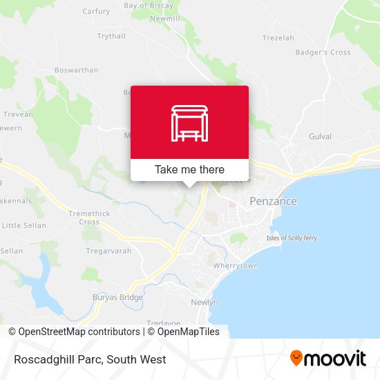 Roscadghill Parc map
