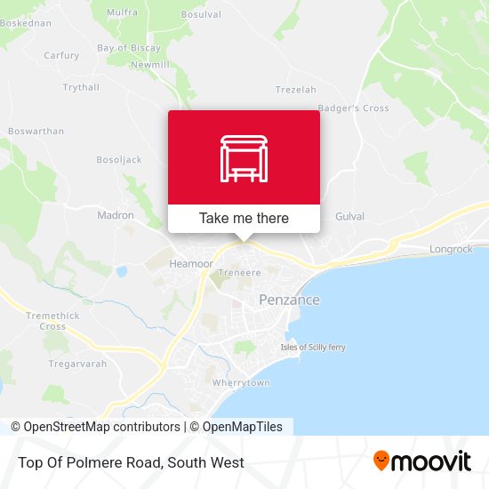 Top Of Polmere Road map
