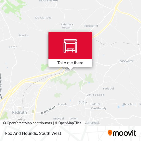 Fox And Hounds map