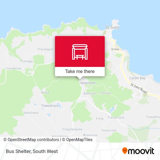 Bus Shelter map