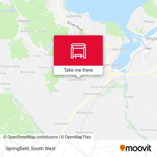 Springfield map