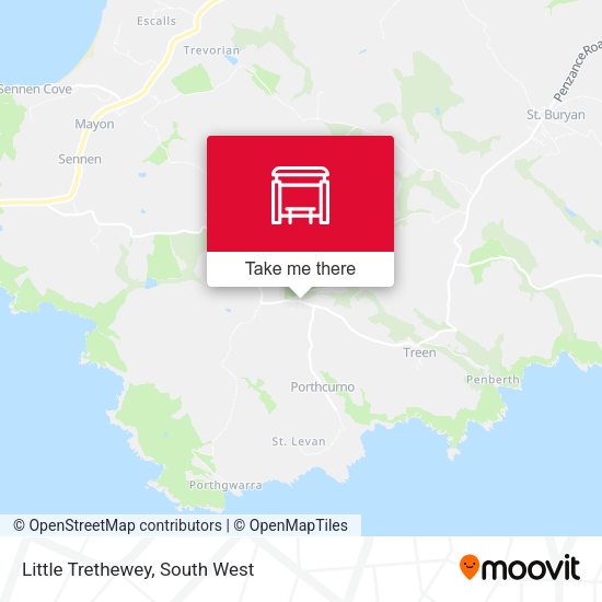 Little Trethewey map