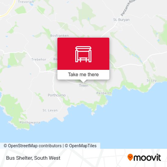 Bus Shelter map