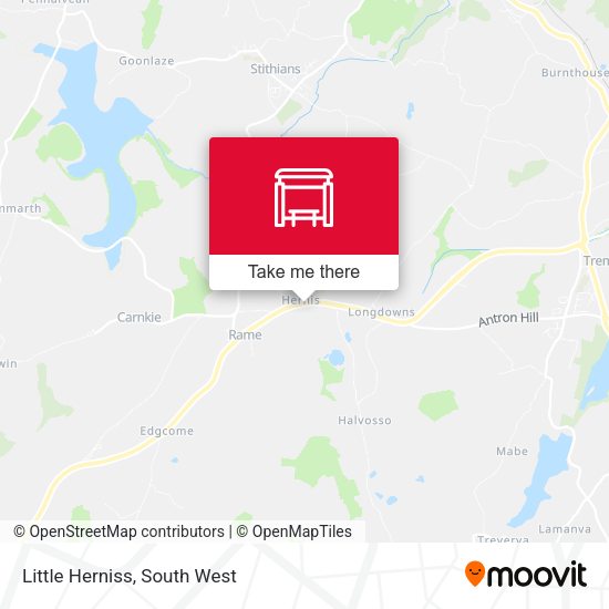Little Herniss map
