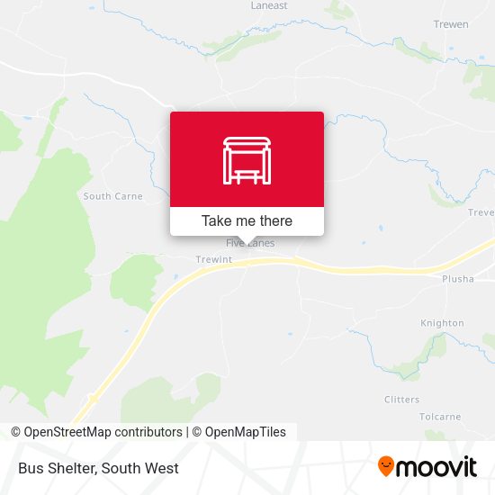 Bus Shelter map