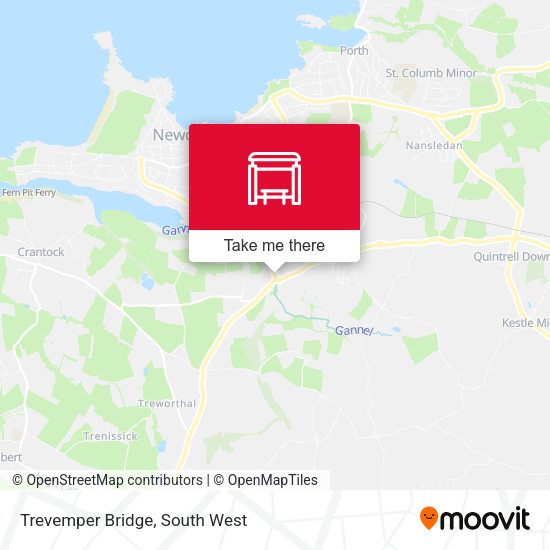 Trevemper Bridge map