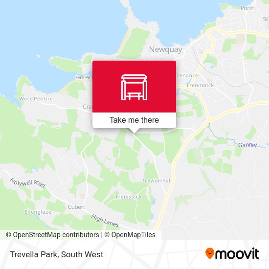 Trevella Park map