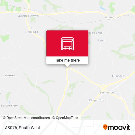 A3076, Gummows Shop map