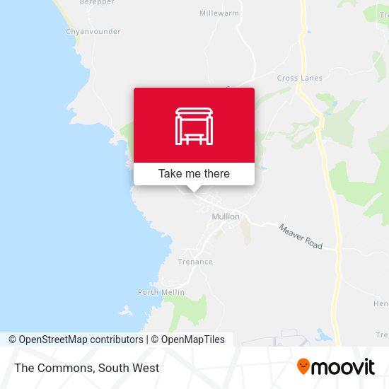 The Commons map
