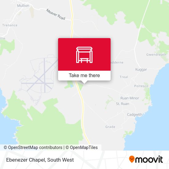 Ebenezer Chapel map