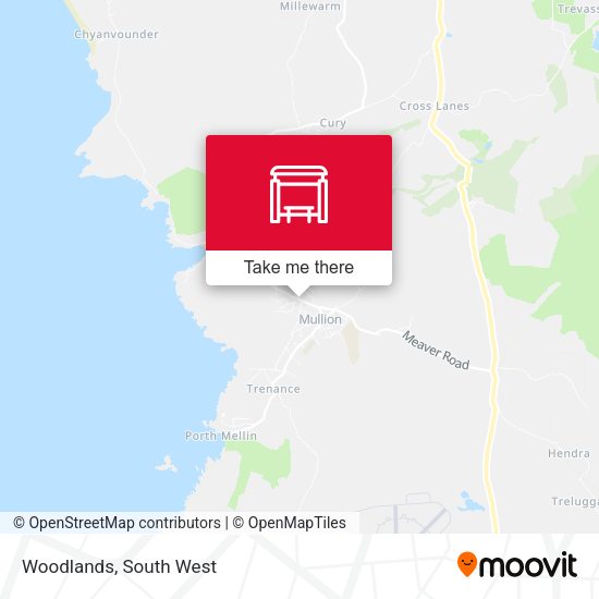 Woodlands map