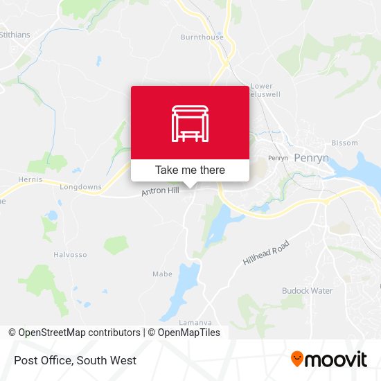 Post Office map