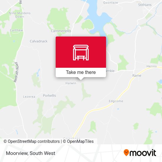 Moorview map