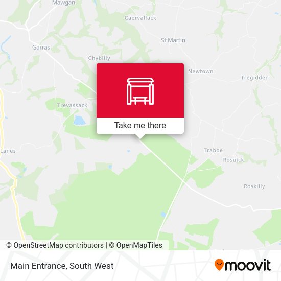 Main Entrance map