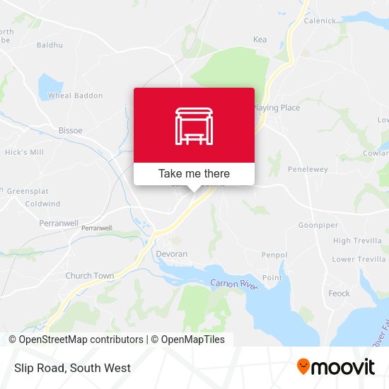 Slip Road map