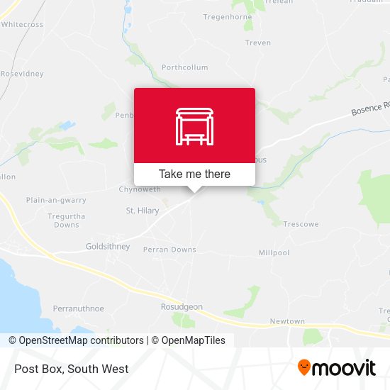 Post Box map
