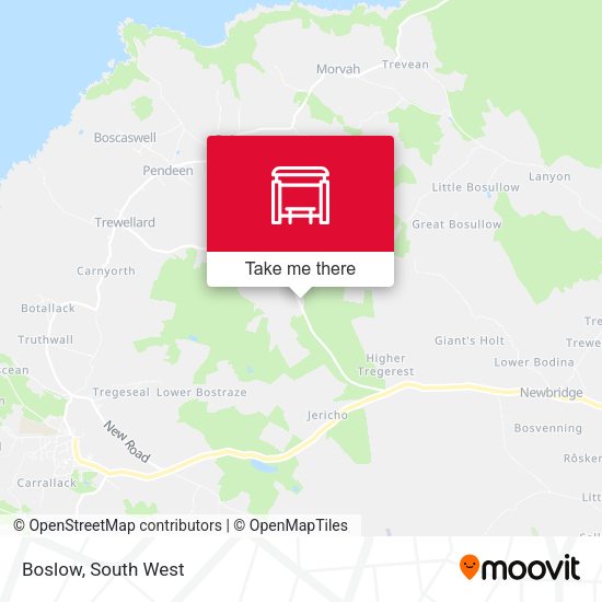 Boslow map