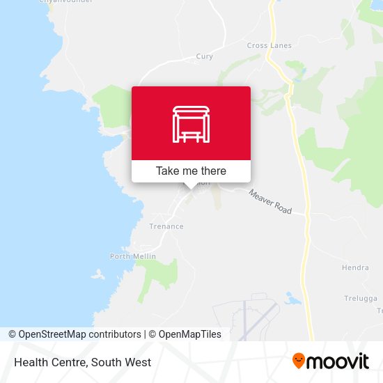 Health Centre map