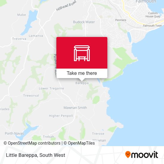 Little Bareppa map