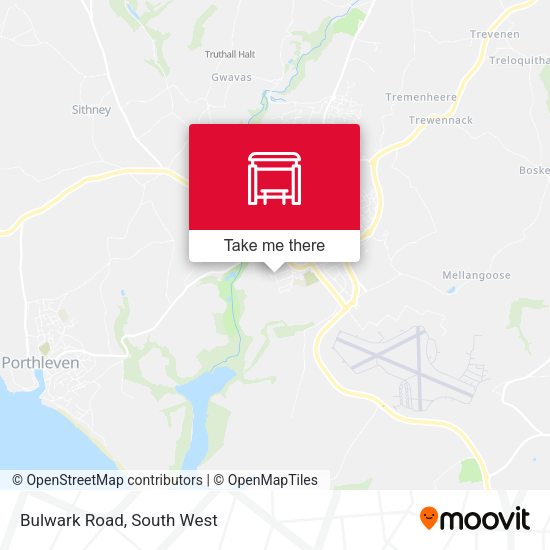 Bulwark Road map