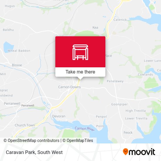 Caravan Park map
