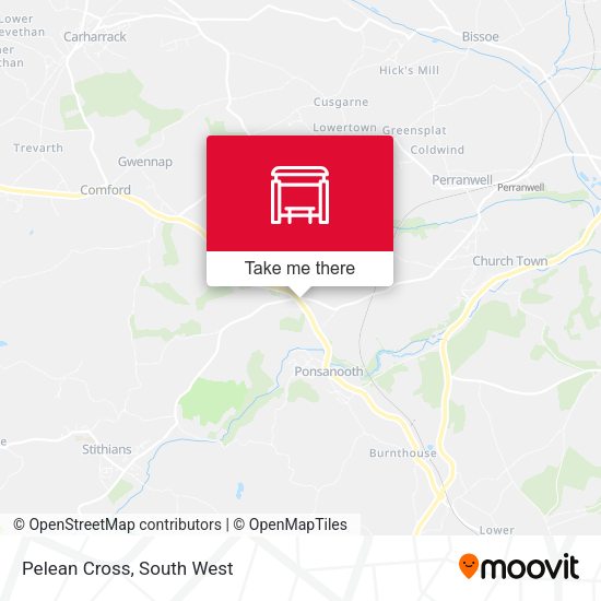 Pelean Cross map