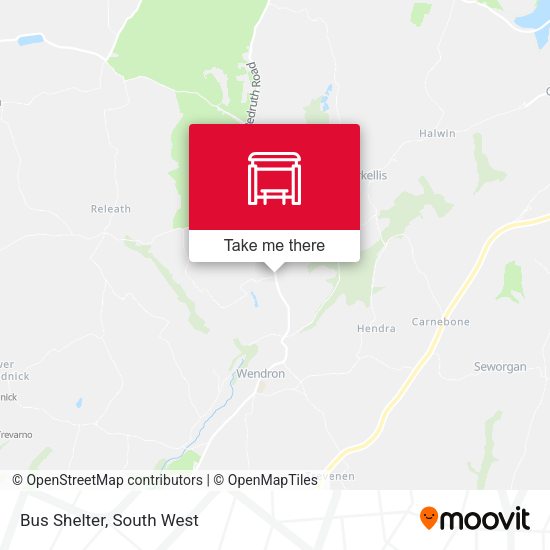 Bus Shelter map