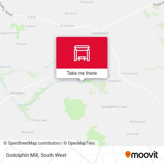Godolphin Mill map
