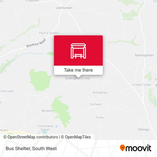 Bus Shelter map