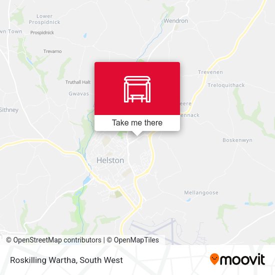 Roskilling Wartha map