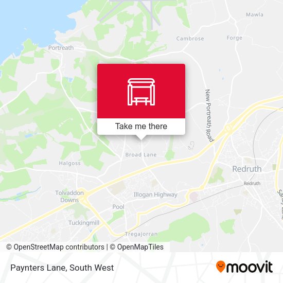 Paynters Lane map