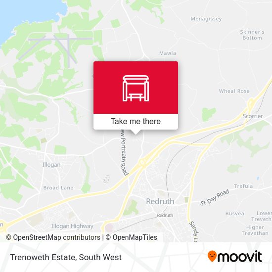 Trenoweth Estate map